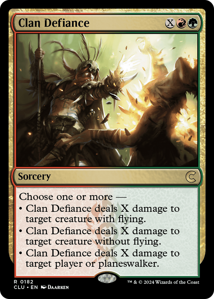 Clan Defiance (182) - Ravnica: Clue Edition