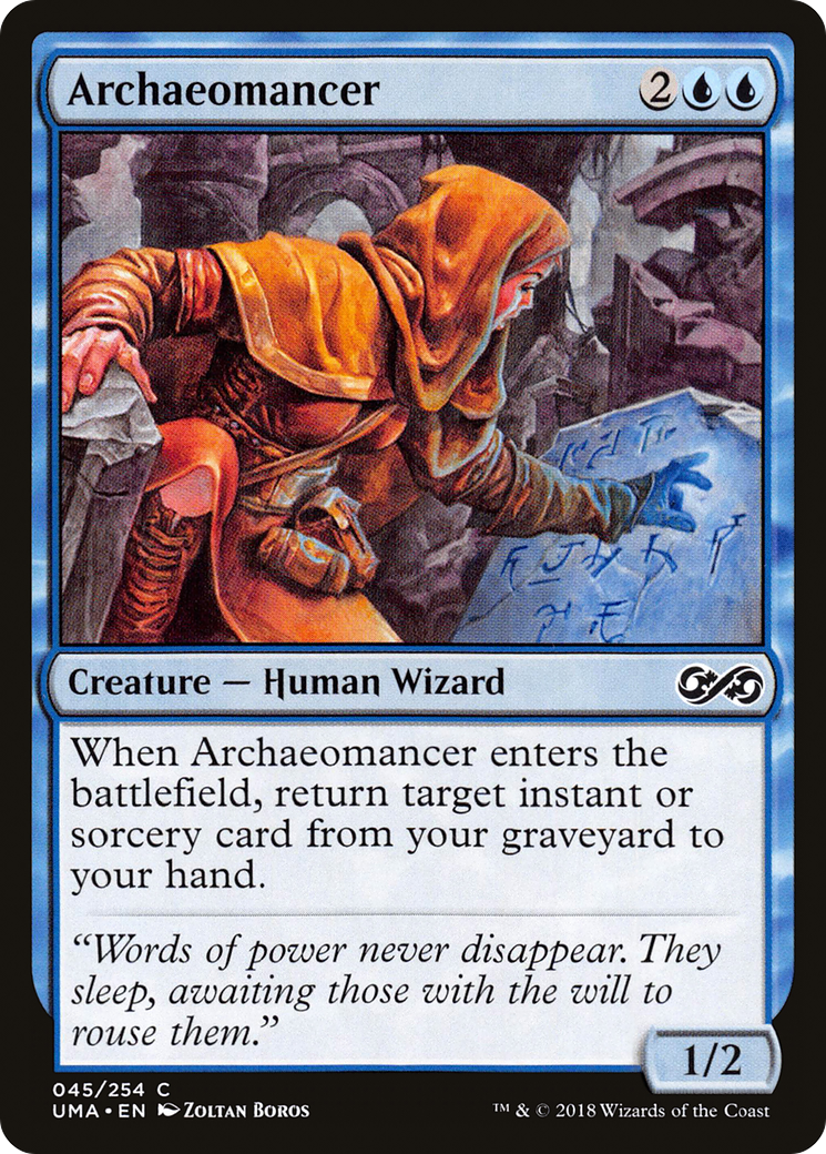Archaeomancer (045) Foil - Ultimate Masters