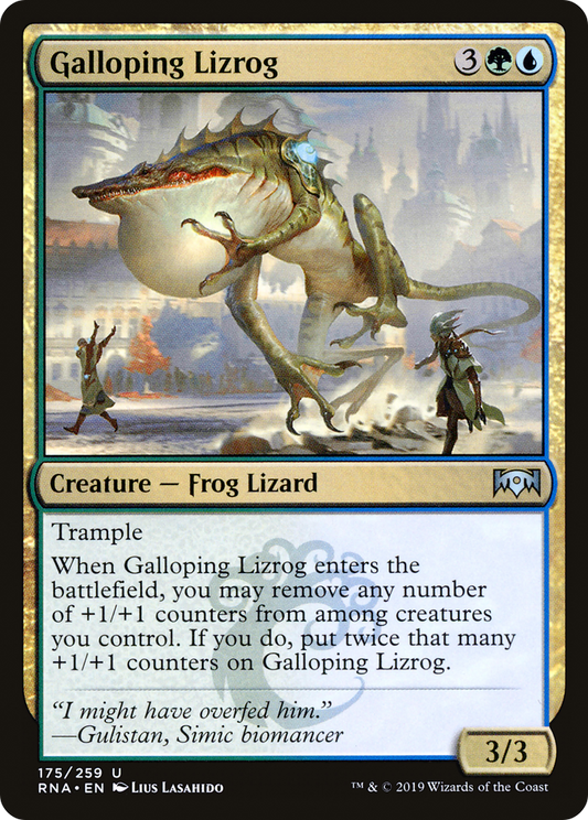 Galloping Lizrog (175) - Ravnica Allegiance