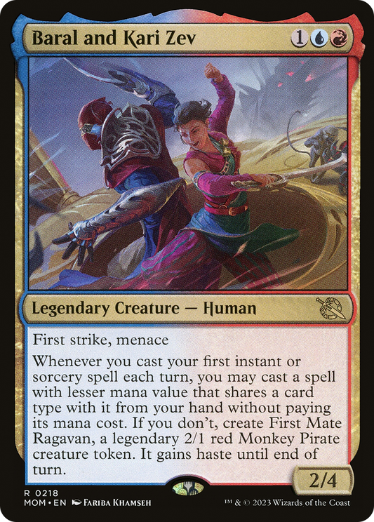 Baral and Kari Zev (218) - March of the Machine