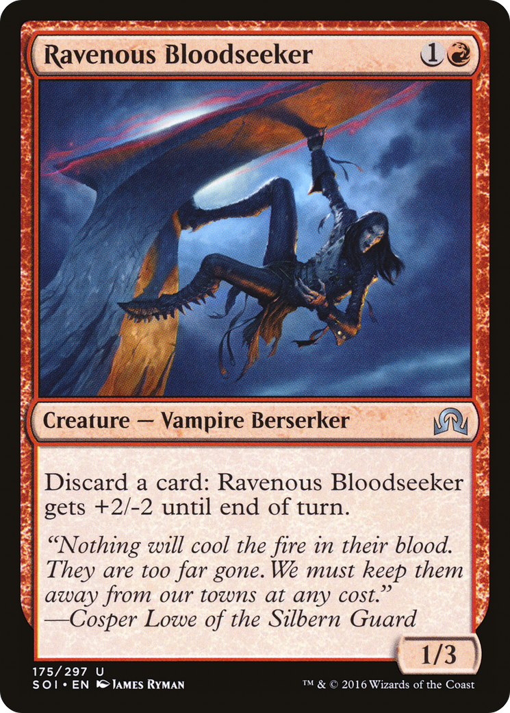 Ravenous Bloodseeker (175) - Shadows over Innistrad