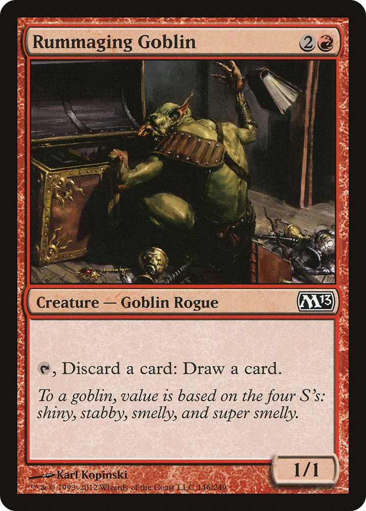 Rummaging Goblin (146) - Magic 2013