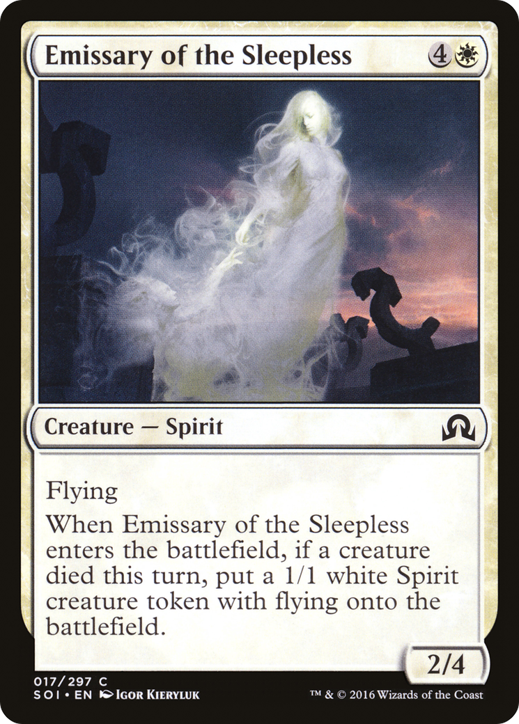 Emissary of the Sleepless (017) - Shadows over Innistrad