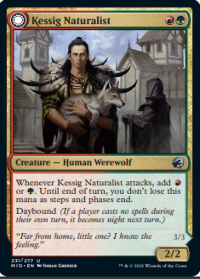 Kessig Naturalist (231) Foil - Innistrad: Midnight Hunt
