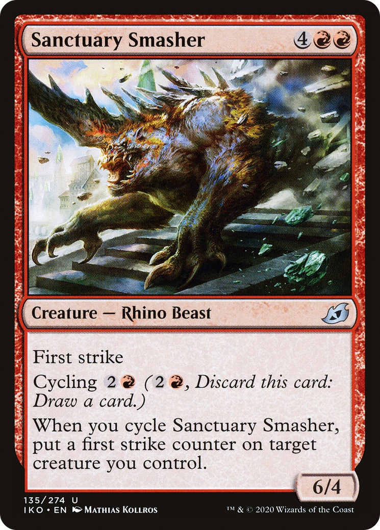 Sanctuary Smasher (135) Foil - Ikoria: Lair of Behemoths