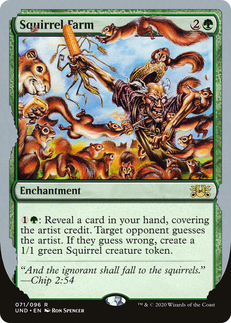 Squirrel Farm (071) - Unsanctioned