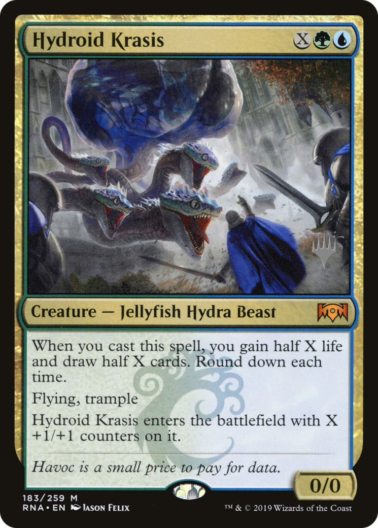 Hydroid Krasis (183p) - Ravnica Allegiance Promos