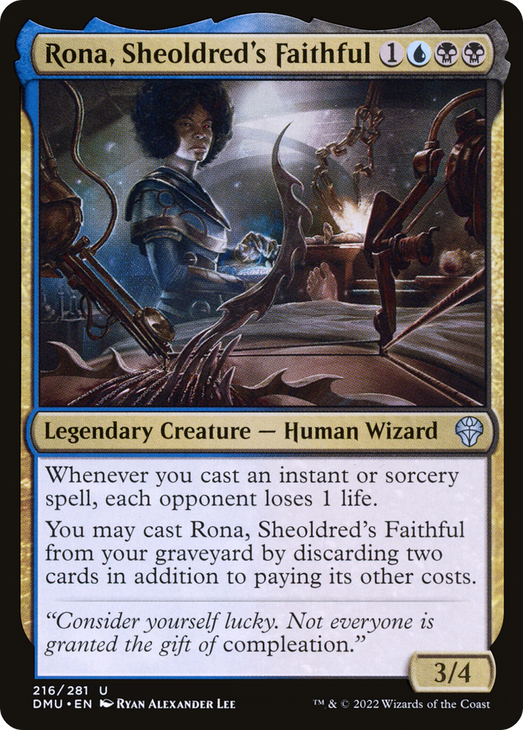 Rona, Sheoldred's Faithful [Dominaria United] Foil