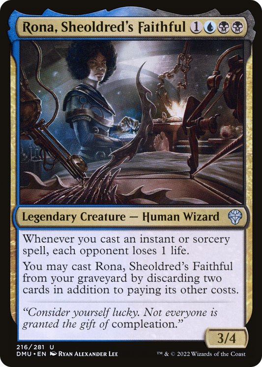 Rona, Sheoldred's Faithful [Dominaria United] Foil