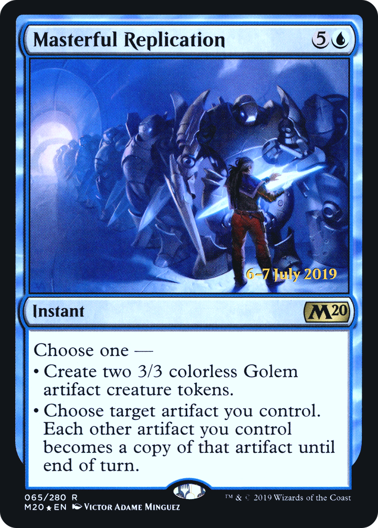 Masterful Replication (065) Foil - Core Set 2020 Promos