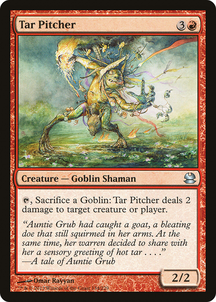 Tar Pitcher (134) - Modern Masters