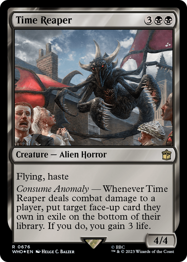 Time Reaper (Surge Foil) [Doctor Who] | Silver Goblin