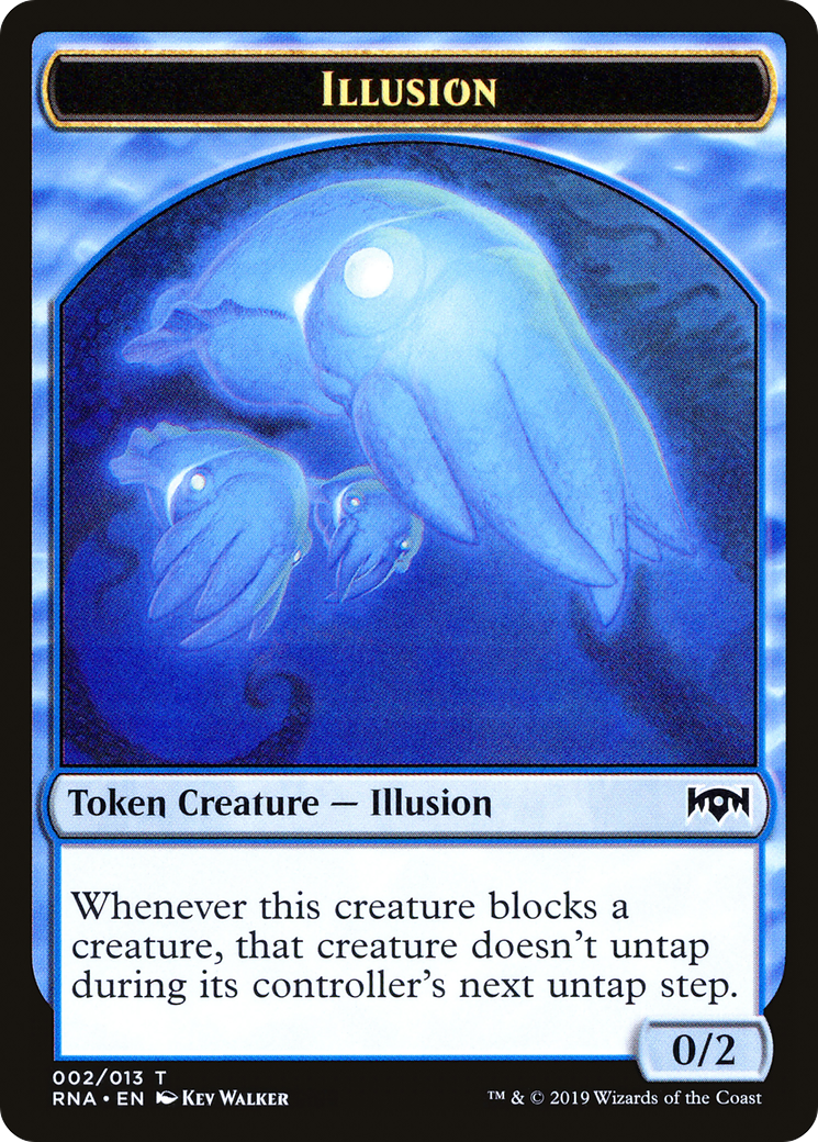 Illusion Token (002) - Ravnica Allegiance Tokens
