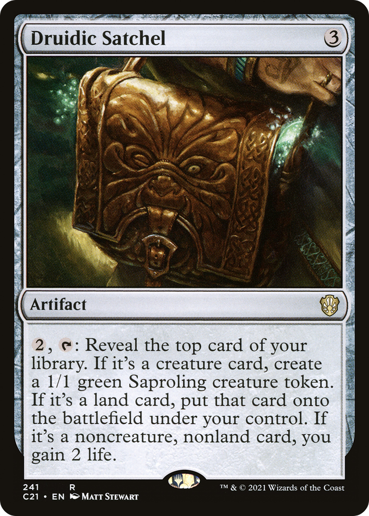 Druidic Satchel (241) - Commander 2021