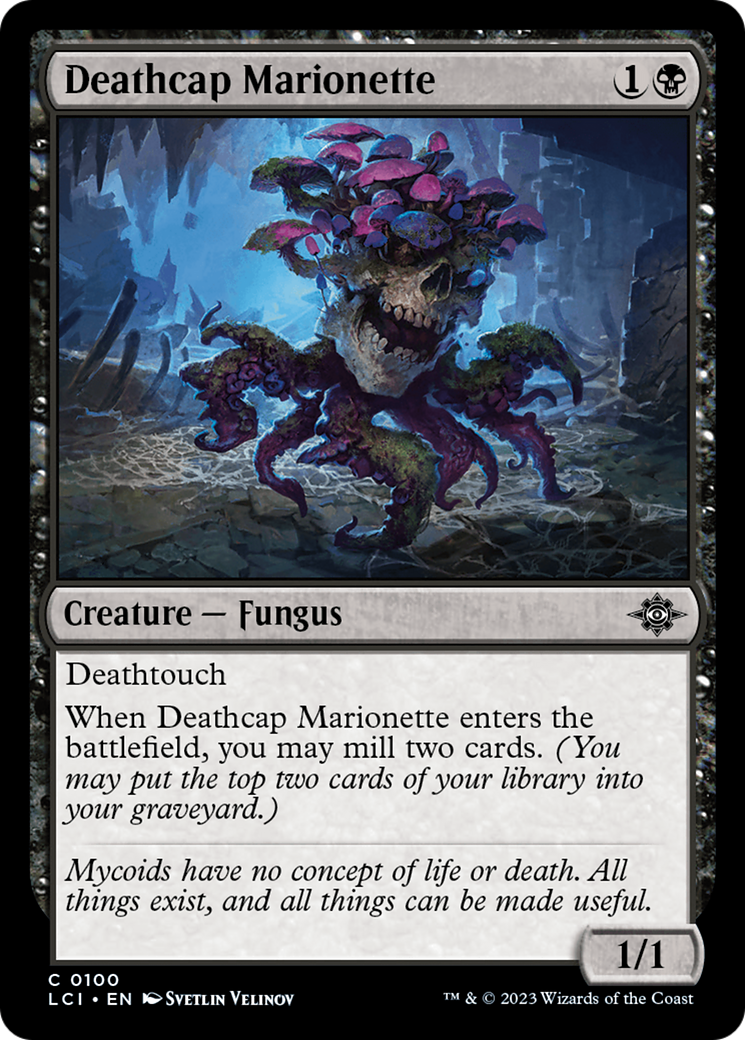 Deathcap Marionette (100) Foil - The Lost Caverns of Ixalan