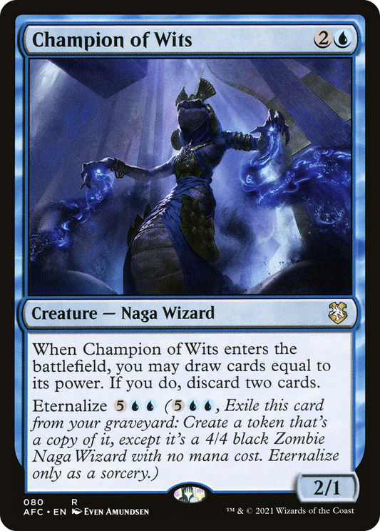 Champion of Wits [Dungeons & Dragons: Adventures in the Forgotten Realms Commander]