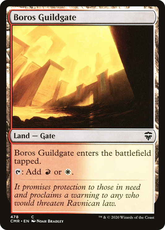 Boros Guildgate (478) - Commander Legends
