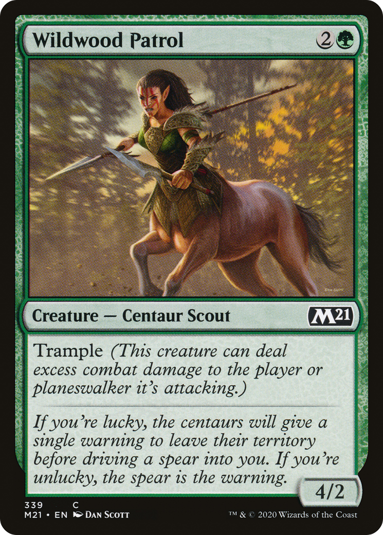 Wildwood Patrol [Core Set 2021] | Silver Goblin