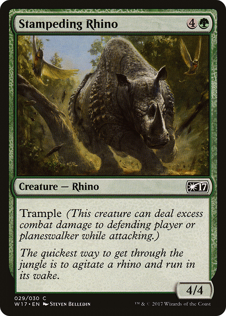 Stampeding Rhino (029) - Welcome Deck 2017