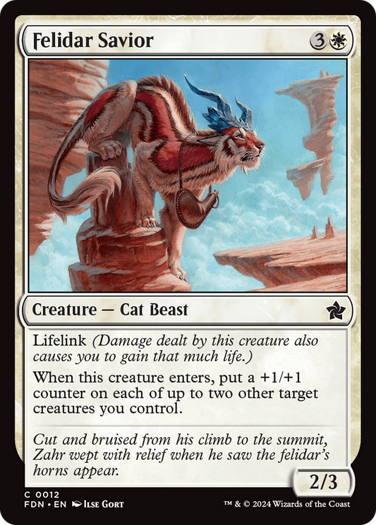 Felidar Savior [Foundations] Foil