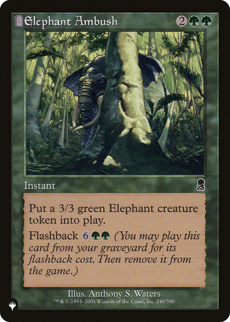 Elephant Ambush (Retro) (ODY-240) - The List