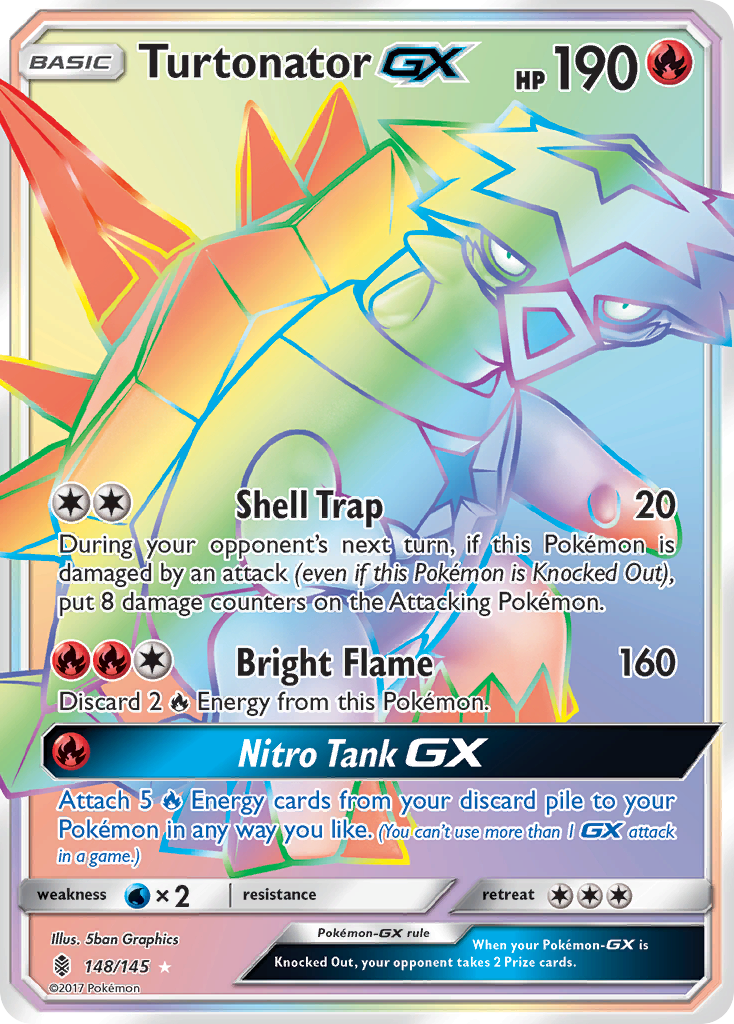 Turtonator GX (148/145) [Sun & Moon: Guardians Rising] | Silver Goblin