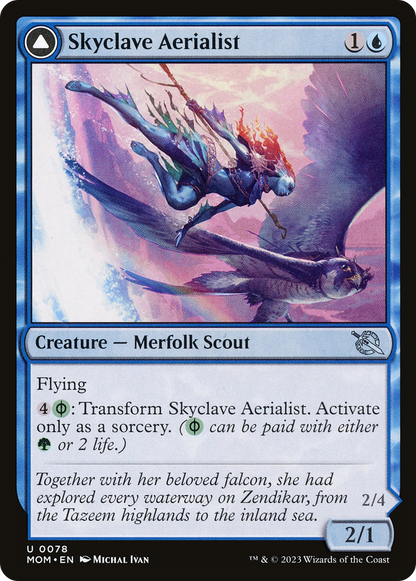 Skyclave Aerialist // Skyclave Invader (078) Foil - March of the Machine