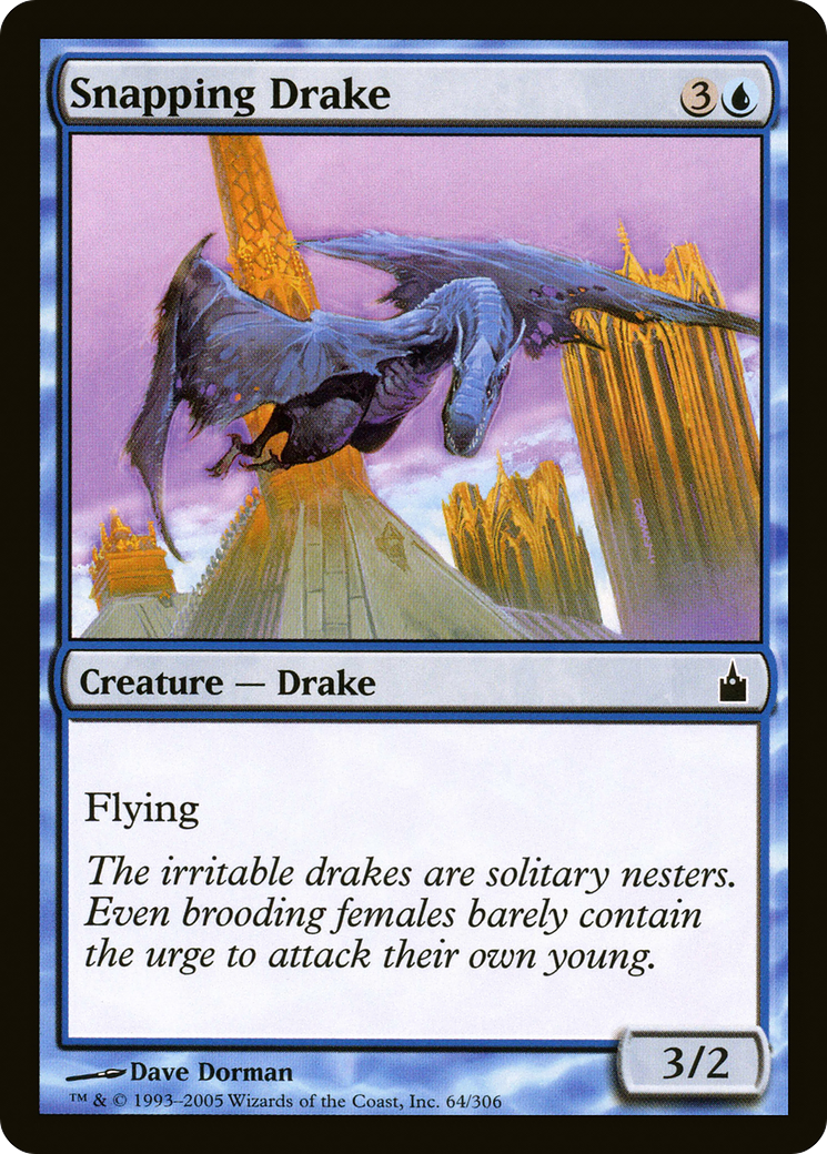 Snapping Drake (064) - Ravnica: City of Guilds