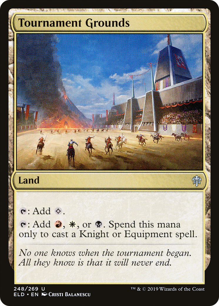 Tournament Grounds (248) - Throne of Eldraine