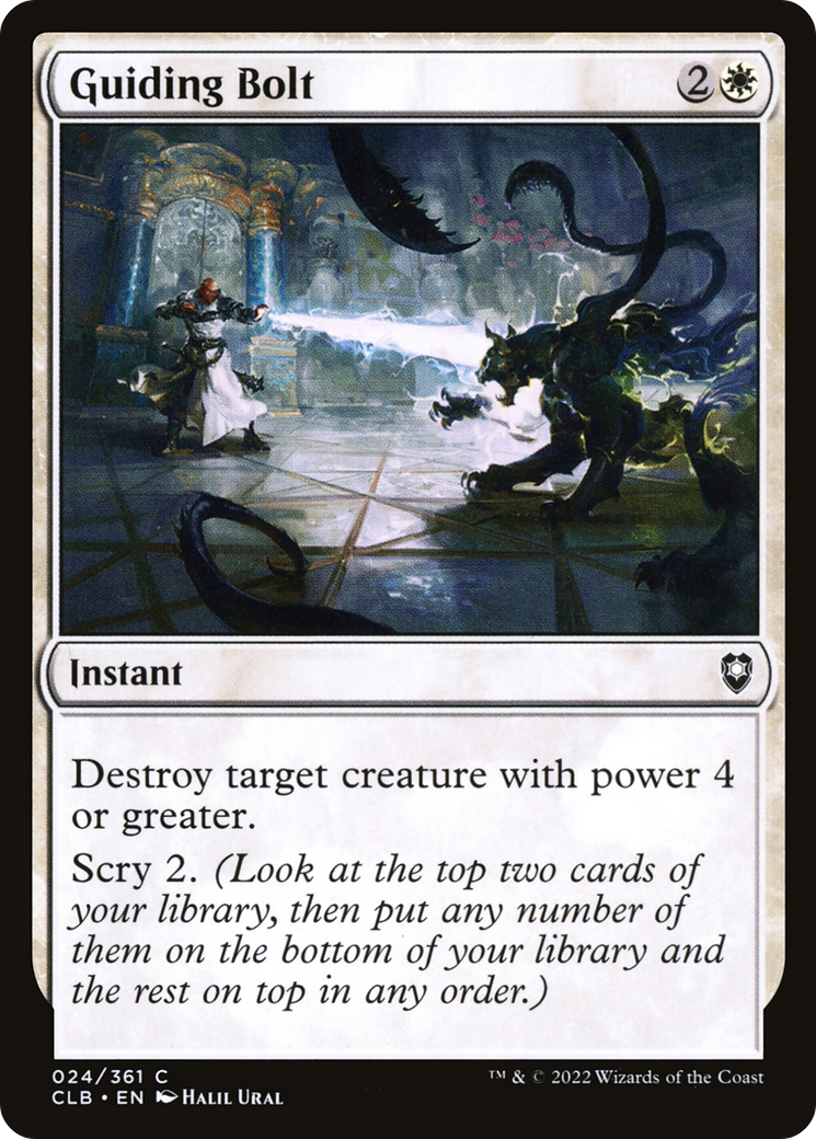 Guiding Bolt (024) Foil - Commander Legends: Battle for Baldur's Gate