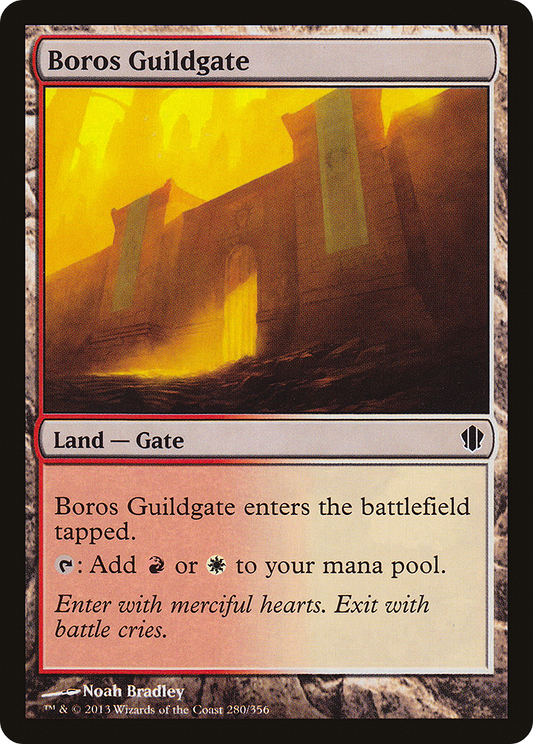 Boros Guildgate (280) - Commander 2013