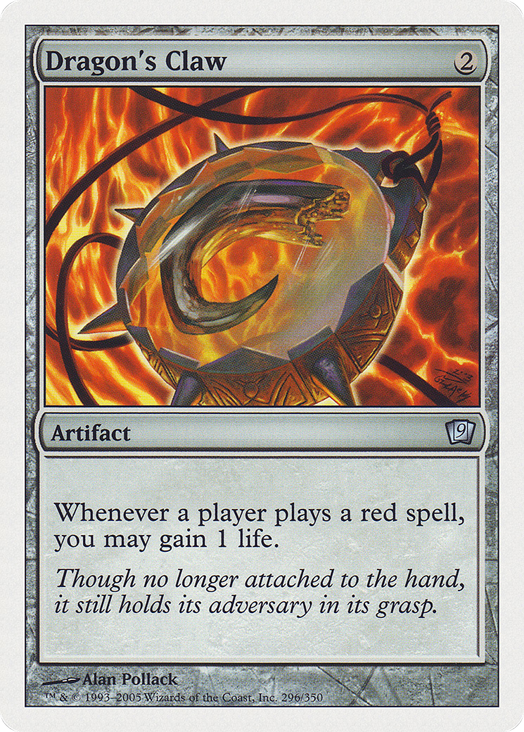 Dragon's Claw (296) - Ninth Edition