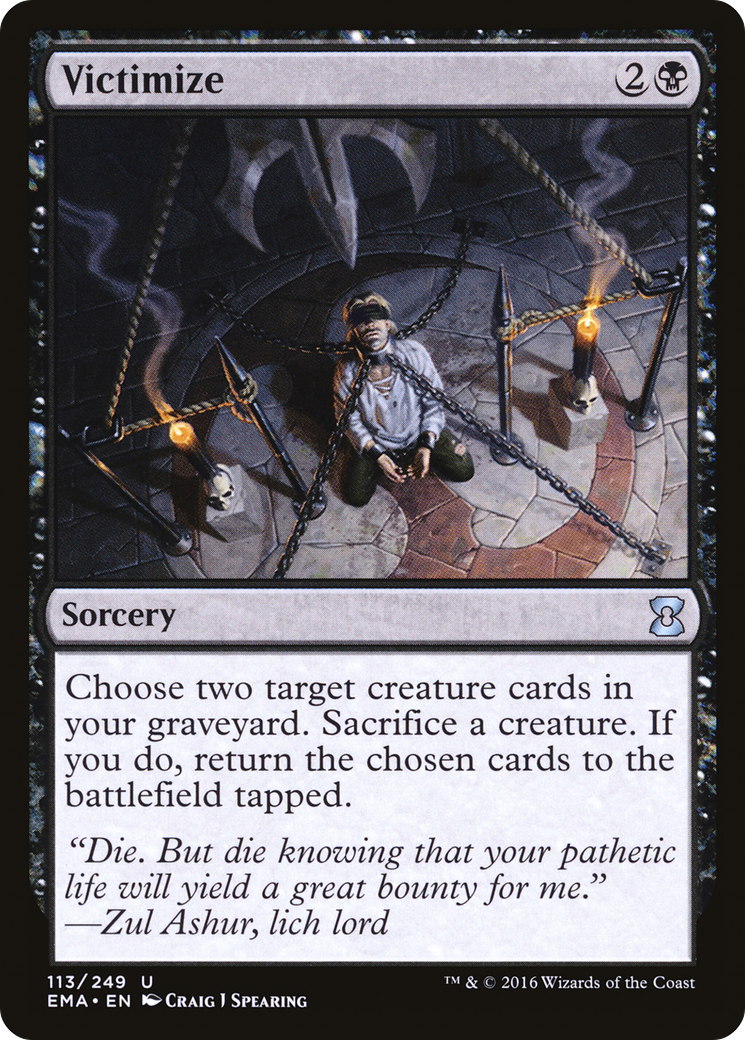 Victimize (113) - Eternal Masters