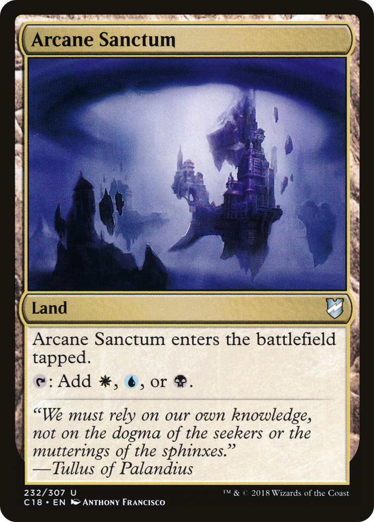 Arcane Sanctum (232) - Commander 2018
