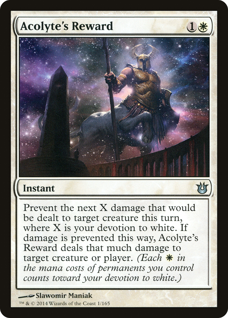 Acolyte's Reward [Born of the Gods] Foil