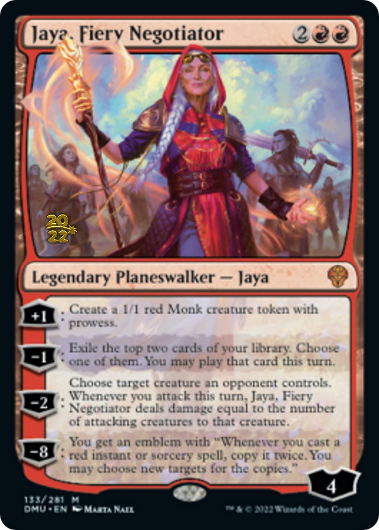 Jaya, Fiery Negotiator [Dominaria United Prerelease Promos] | Silver Goblin