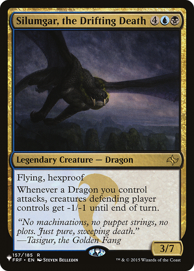 Silumgar, the Drifting Death (FRF-157) - The List
