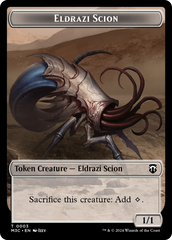 Eldrazi Scion // Eldrazi Spawn Double-Sided Token [Modern Horizons 3 Commander Tokens] | Silver Goblin