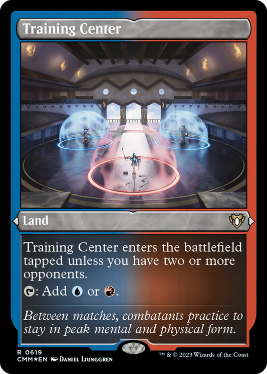 Training Center (Foil Etched) [Commander Masters]