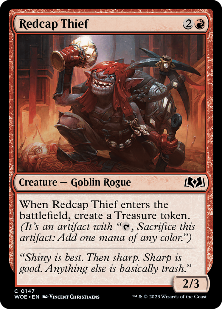 Redcap Thief (147) - Wilds of Eldraine