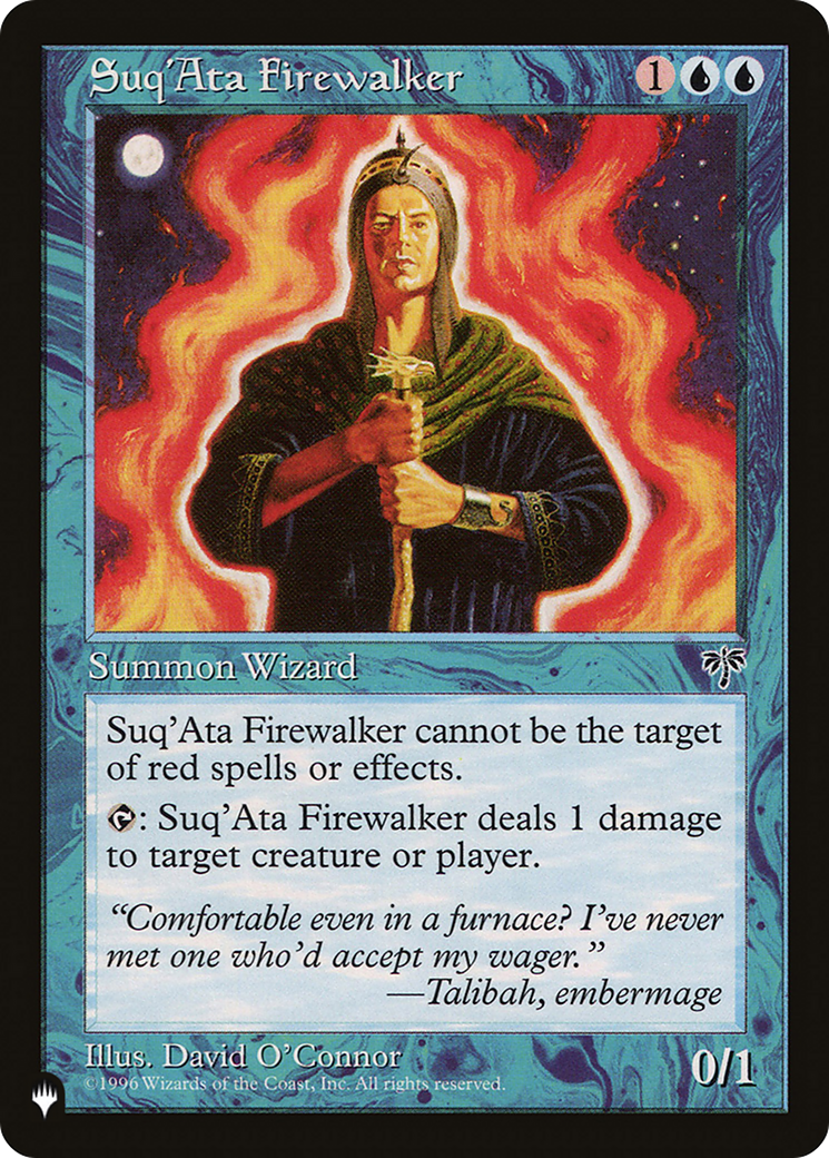 Suq'Ata Firewalker [The List] | Silver Goblin