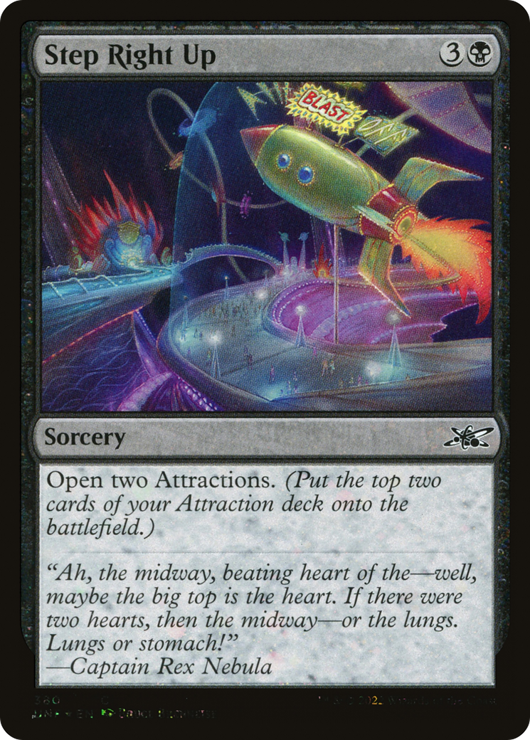 Step Right Up (Galaxy Foil) (380) Foil - Unfinity