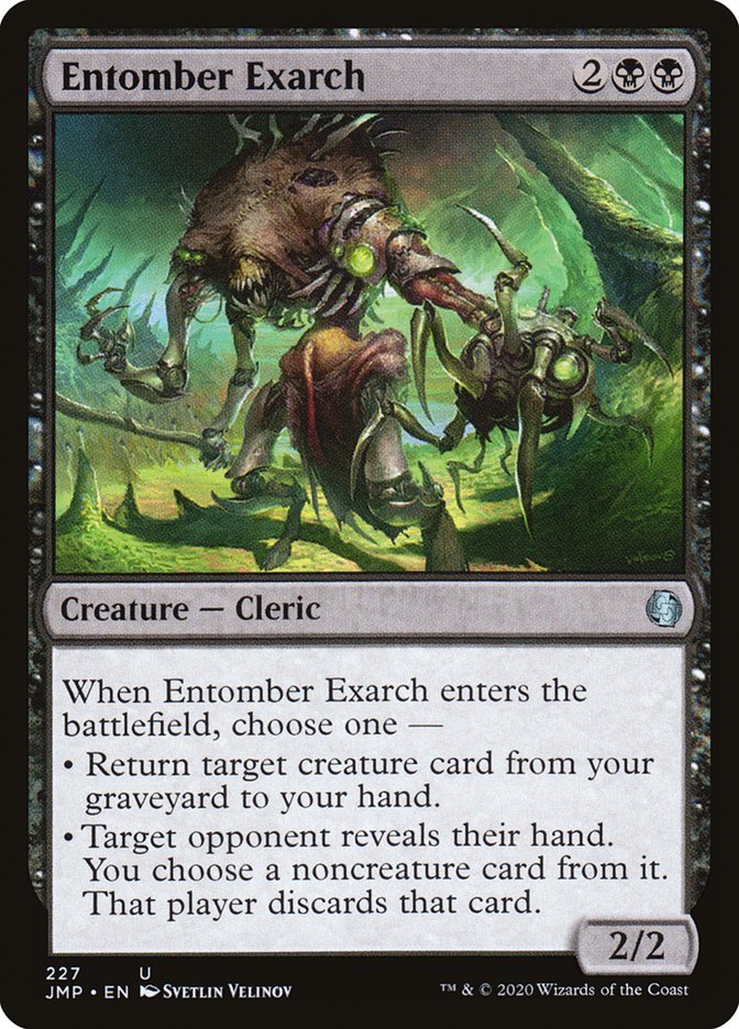 Entomber Exarch [Jumpstart] | Silver Goblin