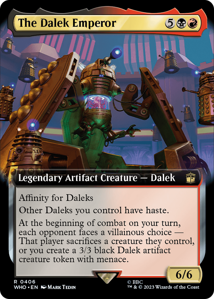 The Dalek Emperor (Extended Art) (406) - Doctor Who