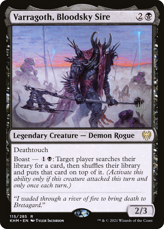 Varragoth, Bloodsky Sire (115) - Kaldheim Promos