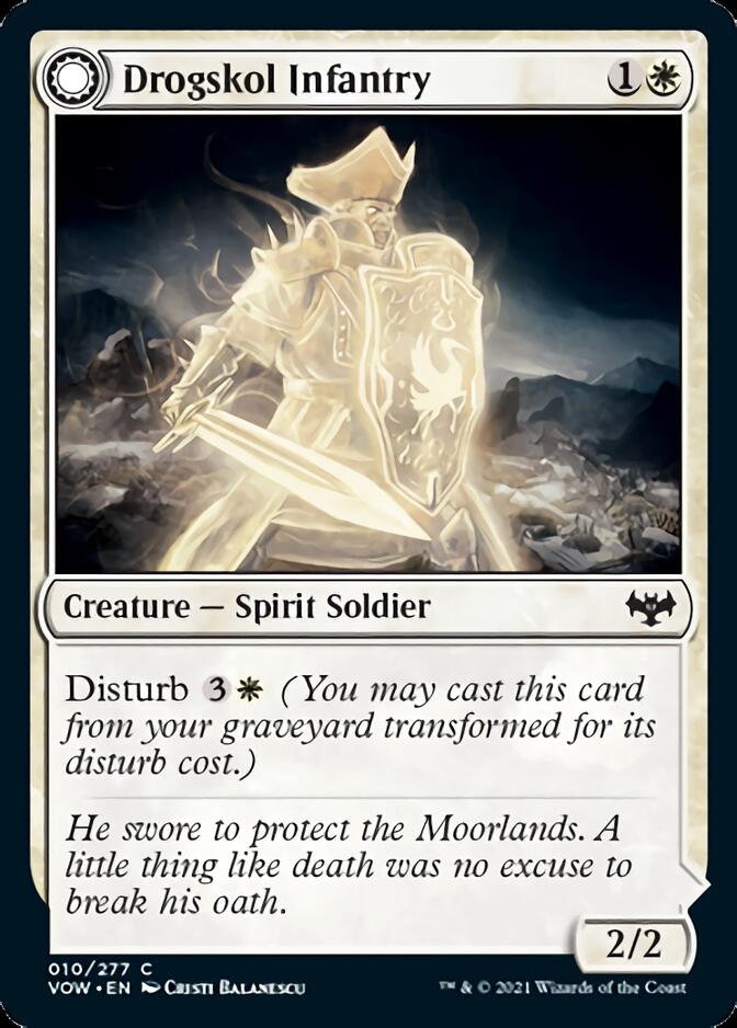 Drogskol Infantry // Drogskol Armaments (010) - Innistrad: Crimson Vow