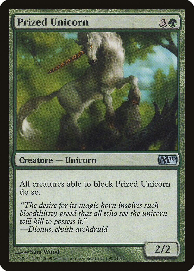 Prized Unicorn (199) - Magic 2010
