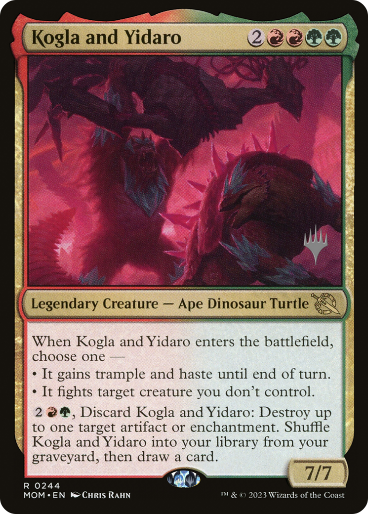 Kogla and Yidaro (244p) Foil - March of the Machine Promos