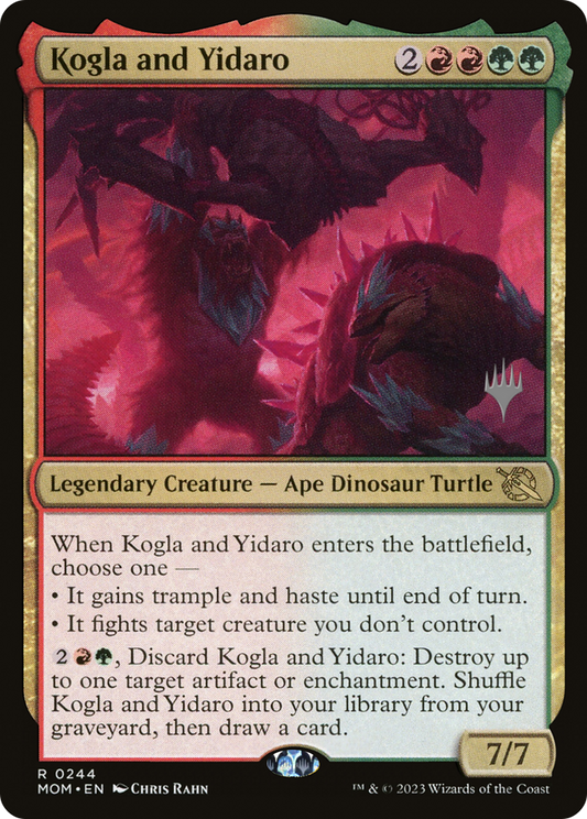 Kogla and Yidaro (244p) Foil - March of the Machine Promos