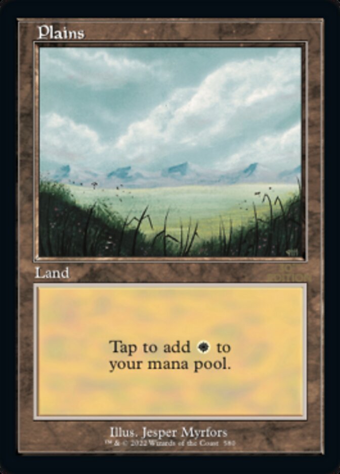 Plains (Retro) (580) - 30th Anniversary Edition
